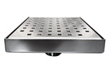 SereneDrains Square Shower Drain Traditional Square 6 BN