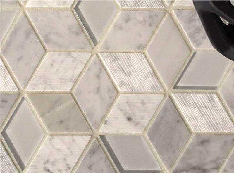 Bennelong Point Stone N Glass Cube Blend - Carrara