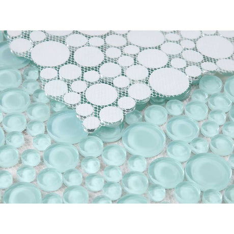 Pool rated mint green mosaic tile for spa and bathroom walls