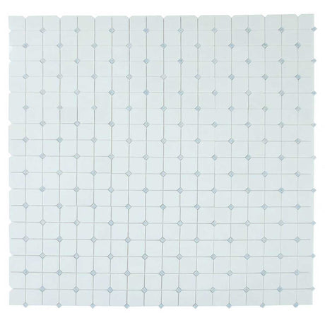 Modern clipped marble tile for residential interior applications