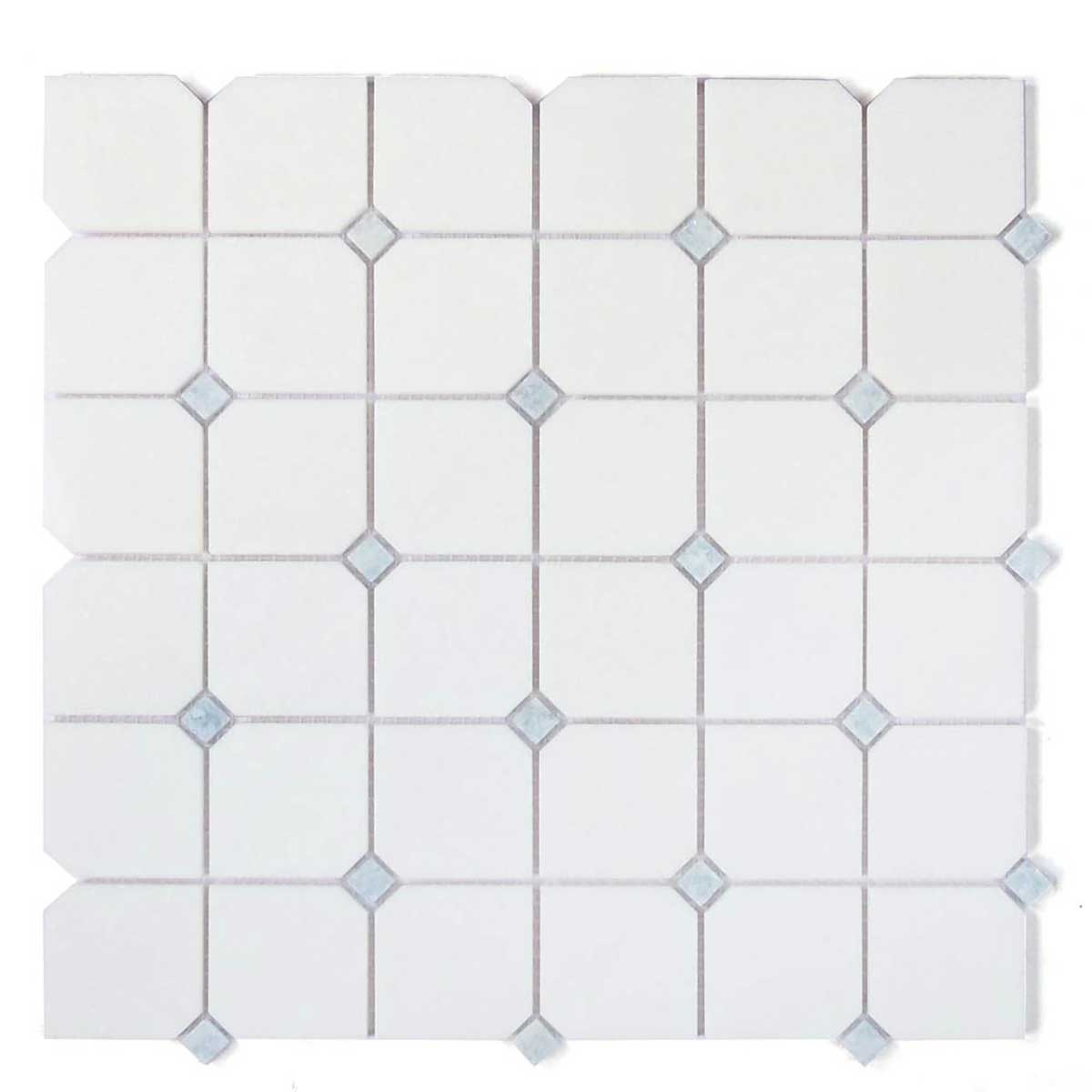 Crystal Ocean marble mosaic tile for luxury shower floors