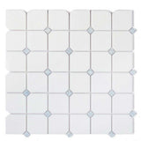 Crystal Ocean marble mosaic tile for luxury shower floors