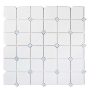 Crystal Ocean marble mosaic tile for luxury shower floors