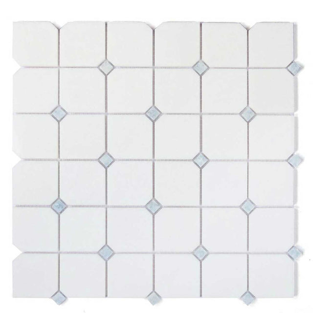 Crystal Ocean marble mosaic tile for luxury shower floors
