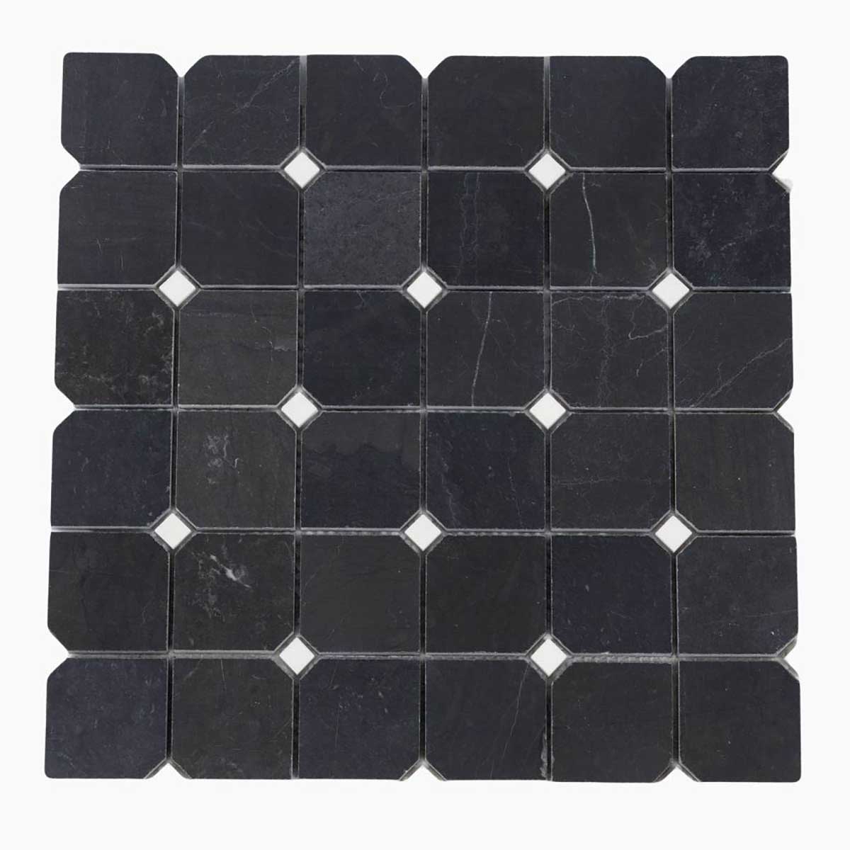 Bluestone marble mosaic tile for luxury shower floors