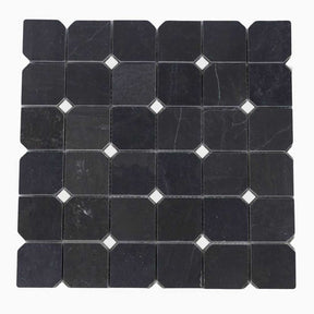 Bluestone marble mosaic tile for luxury shower floors