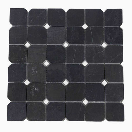 Bluestone marble mosaic tile for luxury shower floors