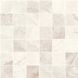 Ivory 2x2 matte porcelain mosaic tile 12x12 sheet