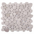 Mosaics Haisa Marble Pebble look - Grey