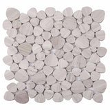 Mosaics Haisa Marble Pebble look - Grey