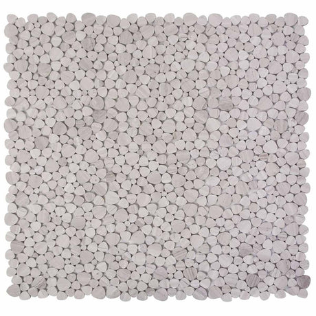 Mosaics Haisa Marble Pebble look - Grey