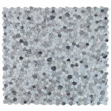 Mosaics Marble Pebbles Heart Shape - Sky Blue