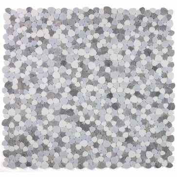 Marble Pebbles Mosaics Heart Shape - Beach Rocks