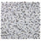 Marble Pebbles Mosaics Heart Shape - Beach Rocks