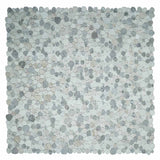 Mosaics Marble Pebbles Heart Shape - Honey Honed