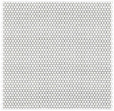 Mosaic Handmade Porcelain Penny Round - Fancy White