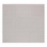 Mosaic Handmade Porcelain Penny Round - Natural Grey Glossy