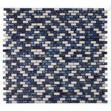 Mosaic Brick Series Handmade Porcelain Tile - Royal Blue