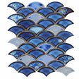 Mosaic Handmade Porcelain Tile - Royal Blue