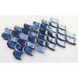 Mosaic Handmade Porcelain Tile - Royal Blue