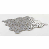 Mosaic Porcelain Tile Mancala Pebble Series - Gray
