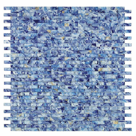 Mosaic Glass Tile Laguna Falls Blue