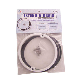 Mark E Industries Extend-A-Drain 4-3/8 inch floor drain extension kit