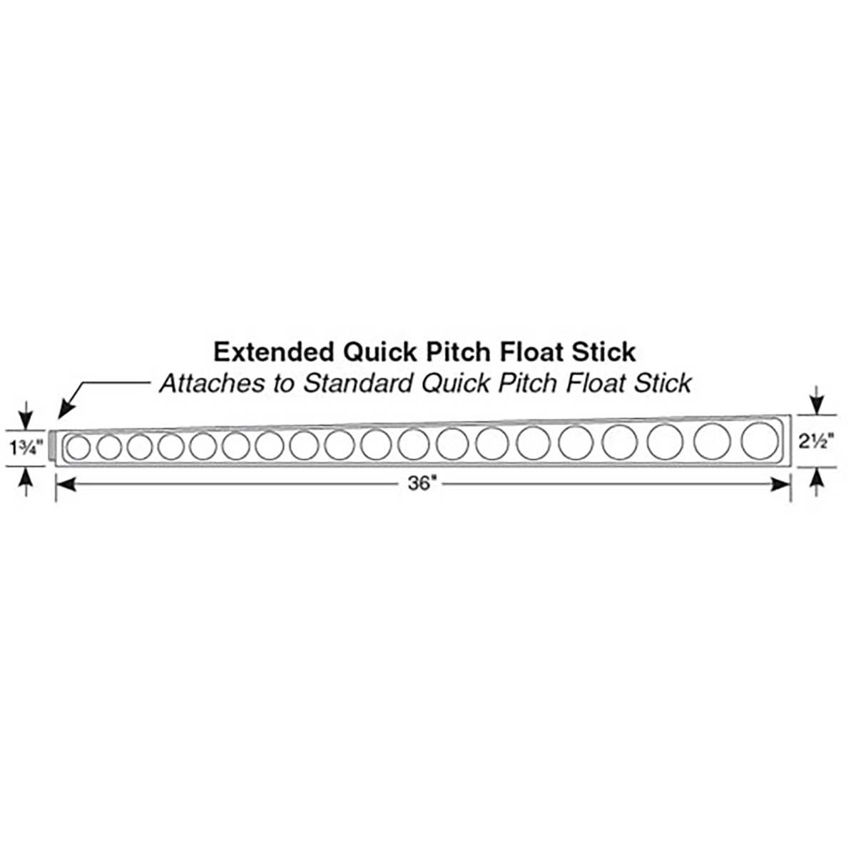 Quick Pitch Shower Slope Extended Kit