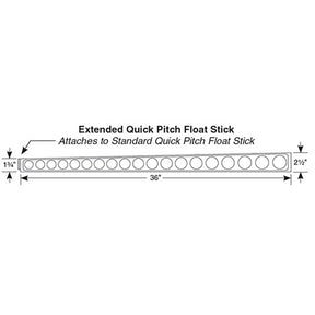 Quick Pitch shower floor extension kit for oversized custom showers