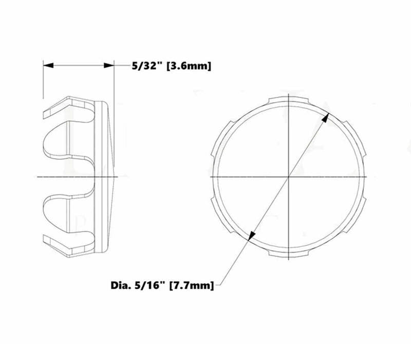 Promessa Series Decorative Plug - Pair