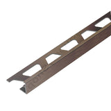 Aluminum Straight Edge Metal Tile Trim Oil Rubbed Bronze