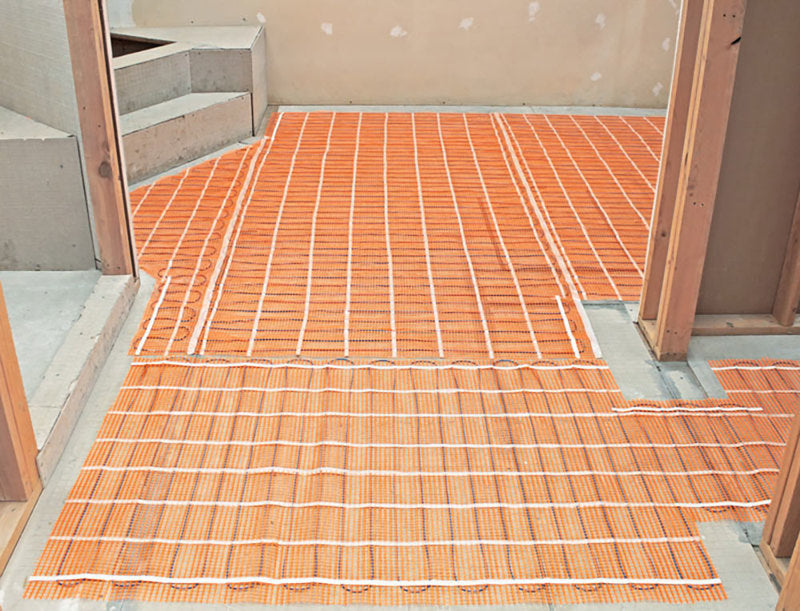 SunTouch Radiant Floor Heating Tape Mat Kit 120 sq ft 2ft Wide 120V-240V