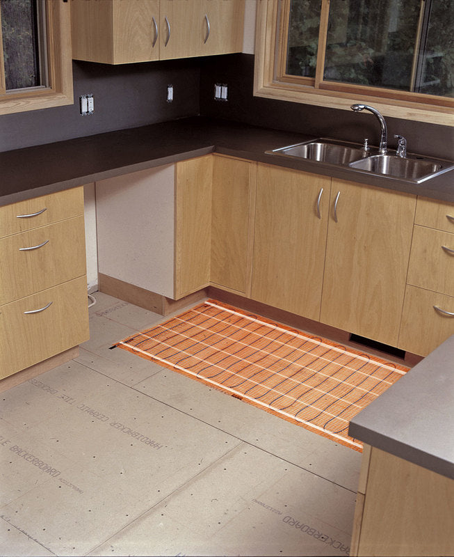 SunTouch Radiant Floor Heating Tape Mat Kit 120 sq ft 2ft Wide 120V-240V