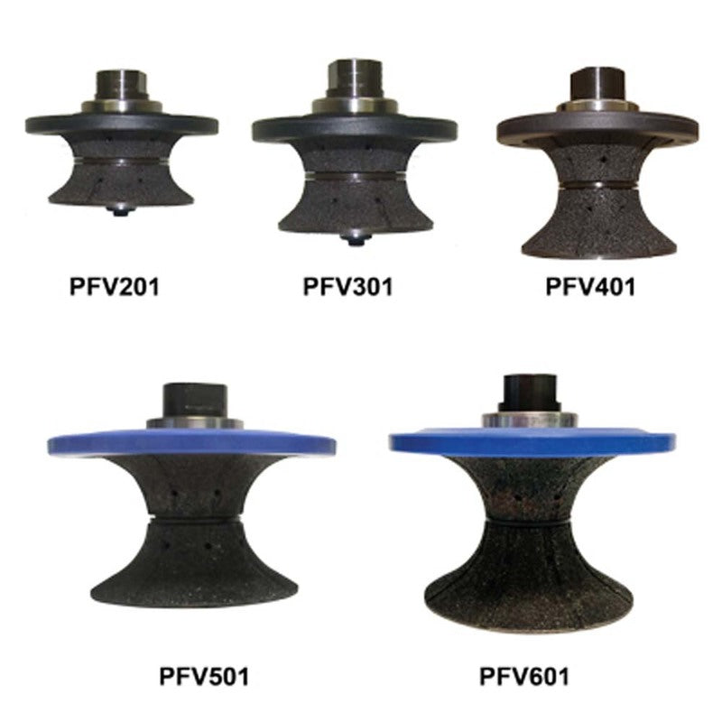 Alpha V-Series Wet Cutting Profiler Full Bullnose 2-38