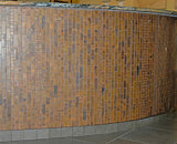 Bologna Metal Tile Antique Copper 1 x 4