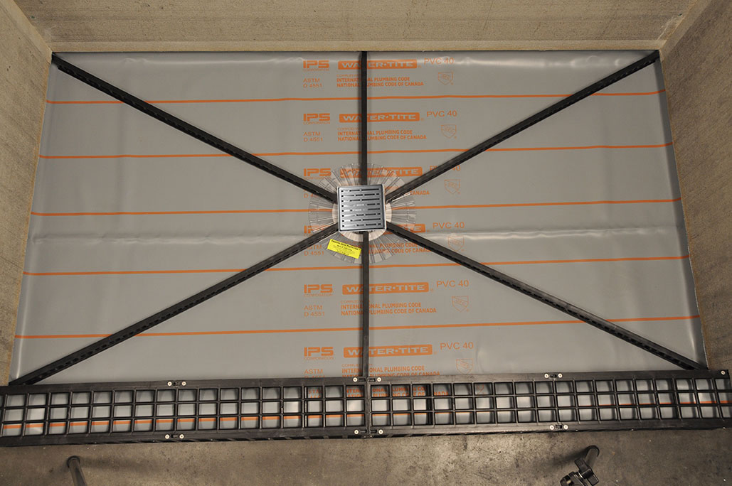 Quick Pitch Pre Made Shower Slope Standard Kit
