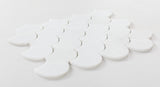 Mosaic Marble Fish Scale - Thassos