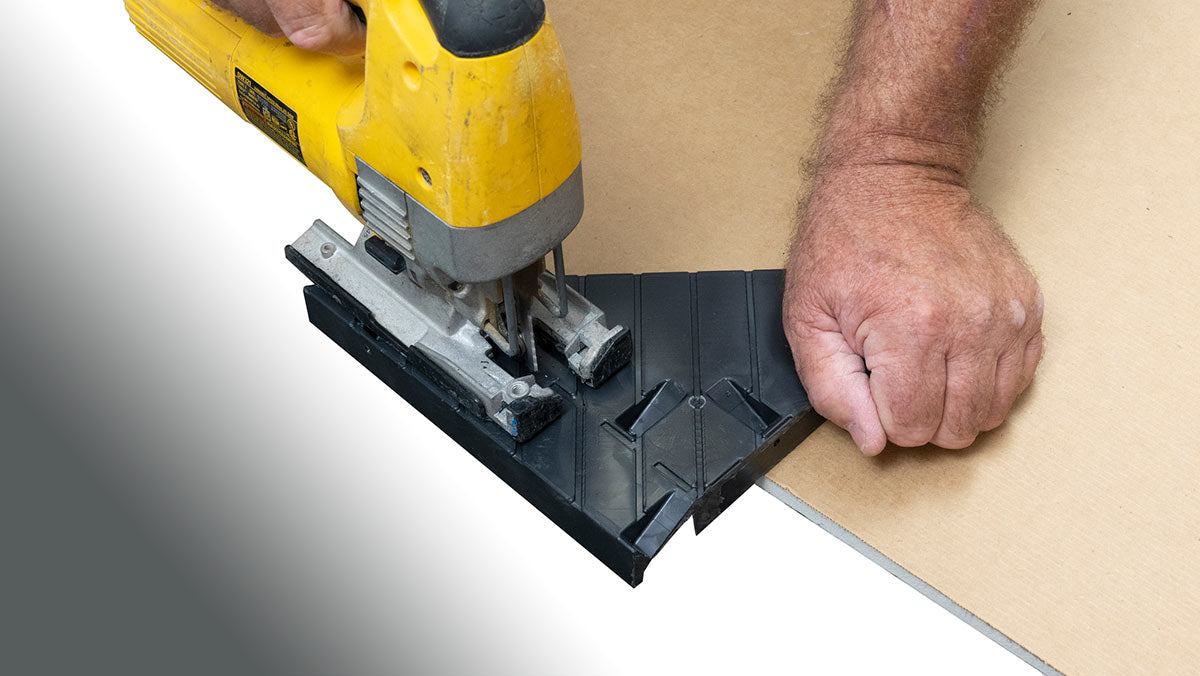 Goof Proof Tile Ready Corner Shelf and Foot rest 10 14