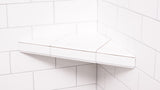 Goof Proof Tile Ready Corner Shelf and Foot rest 10 14