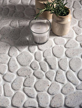 Mosaics Terrazzo Pebbles - Crushed Crystal