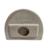 Ceramic Glaze Soap Dish Shell Glossy Light Rose