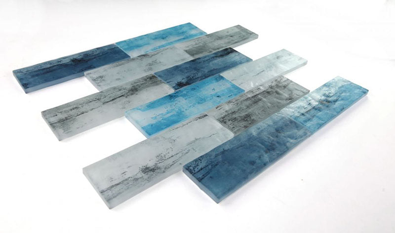 Art Ocean Casale Glass Tile Series - Blue 2x6