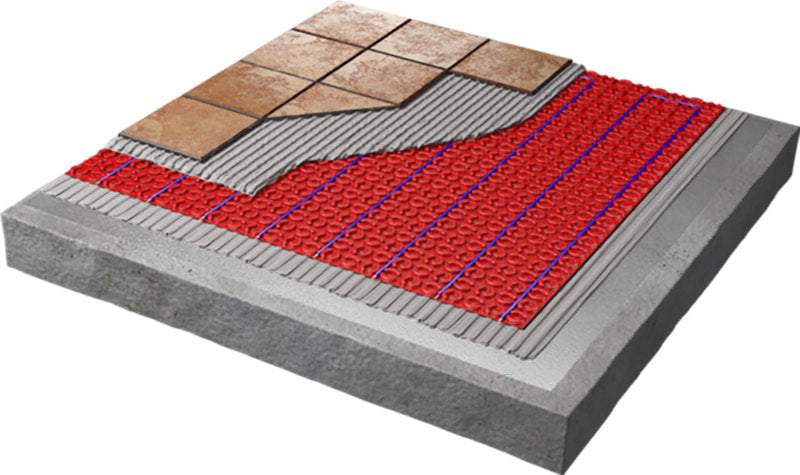 Warmup Uncoupling Membrane MW Underfloor Heat Membrane - Roll