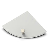 Boundless Shelving Solutions 6 inch Corner Shelf Dove Grey