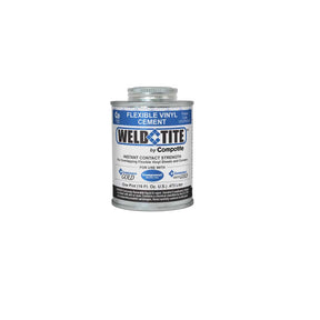 Composeal flexible vinyl cement for waterproof membrane seam bonding