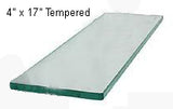 Tempered Glass Shelf Rectangle 17 Diamond