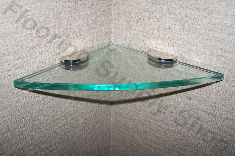 Tempered Glass Shelf Radius Corner