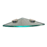 Tempered Glass Shelf Radius Corner - 8 inch
