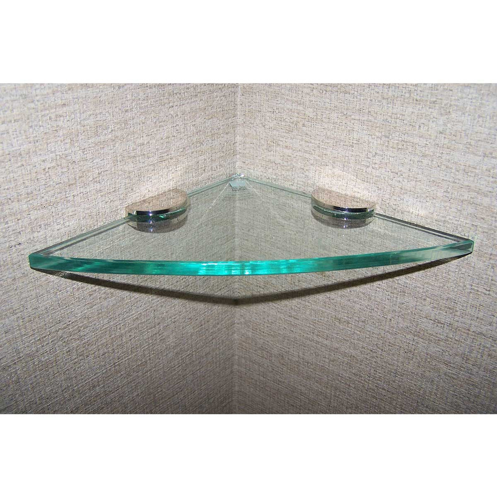 Tempered Glass Shelf Radius Corner