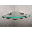 Tempered Glass Shelf Radius Corner